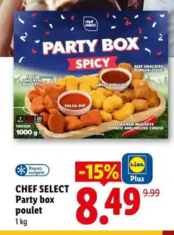 Lidl CHEF SELECT Party box poulet offre