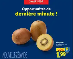Lidl Kiwi jaune offre