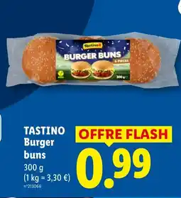 Lidl TASTINO Burger buns offre