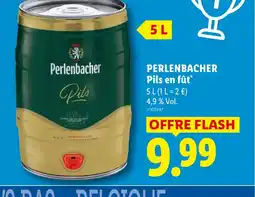 Lidl PERLENBACHER Pils en fût offre