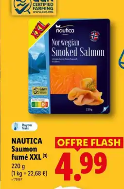 Lidl NAUTICA Saumon fumé XXL offre