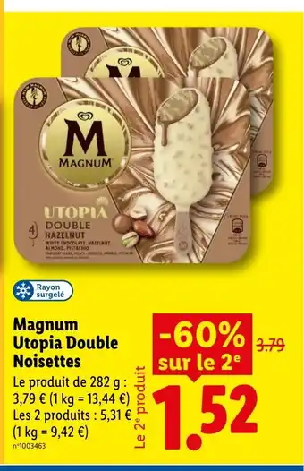 MAGNUM Utopia Double Noisettes