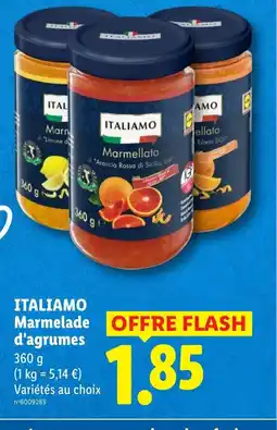 Lidl ITALIAMO Marmelade d'agrumes offre