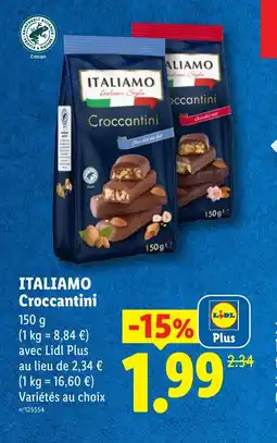 Lidl ITALIAMO Croccantini offre