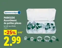 Lidl PARKSIDE Assortiment de petites pièces offre