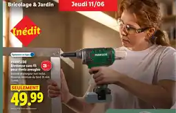 Lidl PARKSIDE Riveteuse sans fil pour rivets aveugles offre