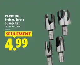 Lidl PARKSIDE Fraises, forets ou mèches offre