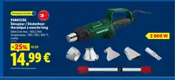 Lidl PARKSIDE Décapeur / Désherbeur thermique à manche long offre