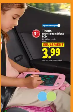 Lidl TRONIC Ardoise numérique offre