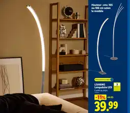 Lidl LIVARNO Lampadaire LED offre
