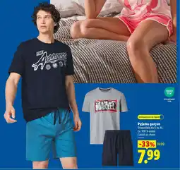 Lidl Pyjama garçon offre