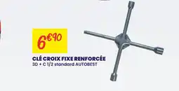 Carter-Cash Clé croix fixe renforcée offre