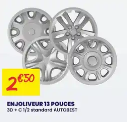 Carter-Cash Enjoliveur 13 pouces offre