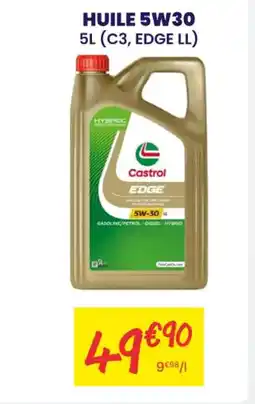 Carter-Cash CASTROL Huile 5w30 offre