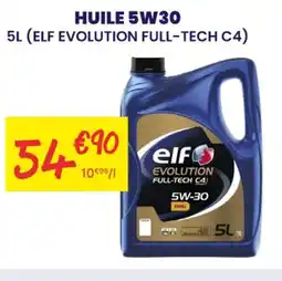Carter-Cash ELF Huile 5w30 offre