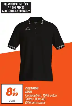 Netto KAPPA Polo homme offre