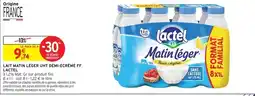 Intermarché Lactel matin léger uht demi-écrémé ff offre