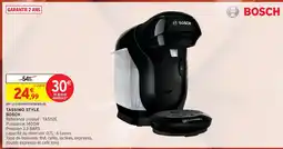 Intermarché Bosch tassimo style offre