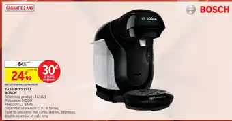 Bosch tassimo style
