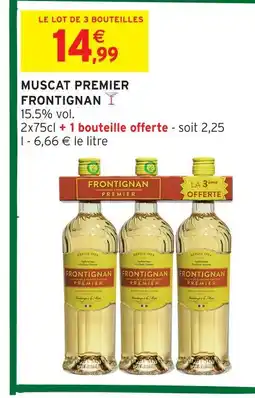 Intermarché Frontignan muscat premier offre