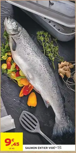 Intermarché Saumon entier vidé offre