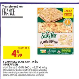 Intermarché Stoeffler flammekueche gratinée offre