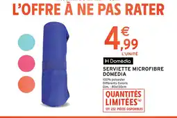 Intermarché Domedia serviette microfibre offre
