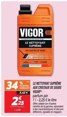 Netto Vigor le nettoyant suprême aux cristaux de soude(b) offre