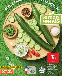 Netto Concombre offre