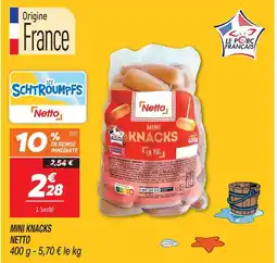 Netto Netto mini knacks offre