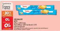 Netto Netto pâte feuilletée offre