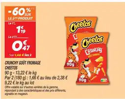 Netto Cheetos crunchy goût fromage offre