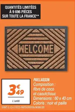 Netto Paillasson offre