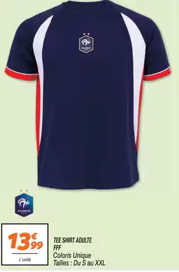 Netto Fff tee shirt adulte offre