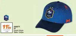 Netto France fff casquette offre