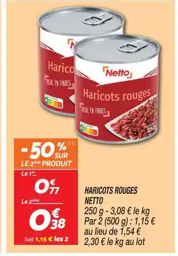 Netto Netto haricots rouges offre
