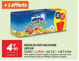 Netto Capri-sun boisson aux fruits multivitamin offre