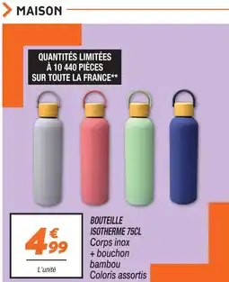 Netto Bouteille isotherme 75 cl offre