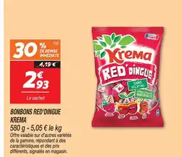 Netto Krema bonbons red'dingue offre
