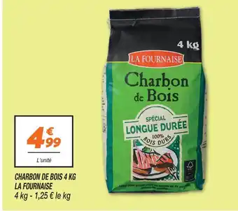 Netto La fournaise charbon de bois offre