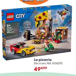 La Grande Récré Lego la pizzeria offre