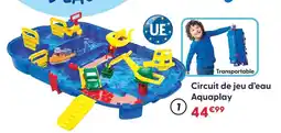 La Grande Récré Aquaplay circuit de jeu d’eau offre