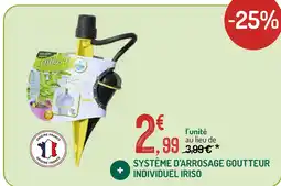 Botanic Iriso système d'arrosage goutteur individuel iriso offre