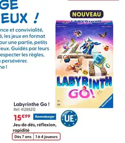 La Grande Récré Ravensburger labyrinthe go! offre