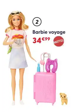 La Grande Récré Mattel barbie voyage offre