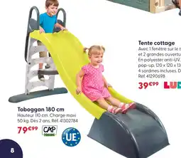 La Grande Récré Cap nature toboggan 180 cm offre