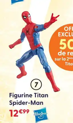 La Grande Récré Hasbro figurine titan spider-man offre