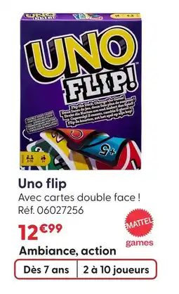 La Grande Récré Mattel uno flip offre