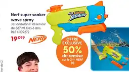 La Grande Récré Nerf super soaker wave spray offre