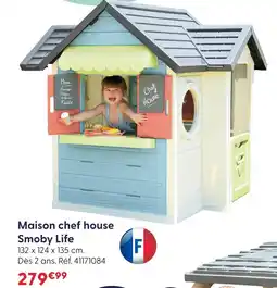La Grande Récré Smoby life maison chef house offre